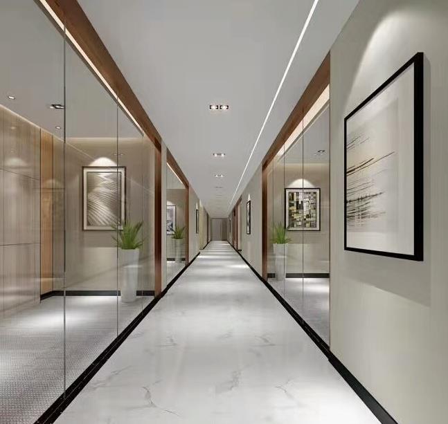 辦公樓裝修使用玻璃隔斷效果如何？