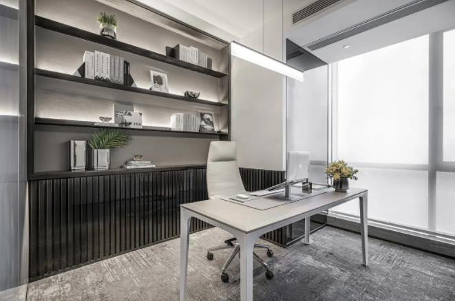 現(xiàn)代輕奢風經(jīng)理辦公室設計正流行！