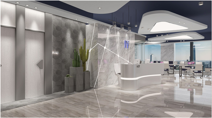 現(xiàn)代科技風格辦公室設計，這也太酷了吧!