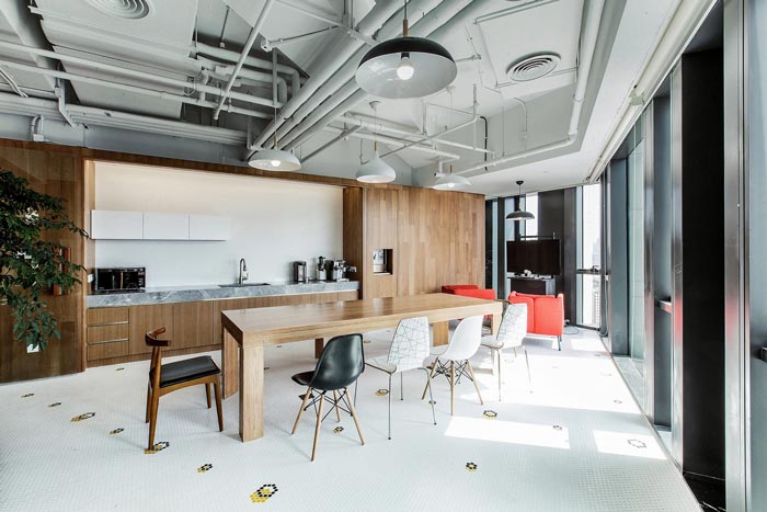 上海辦公室茶水間這樣設計，怎么看都不會膩！