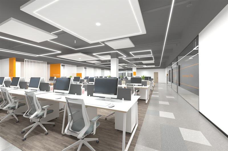 小型辦公室裝修顏色怎么搭配？