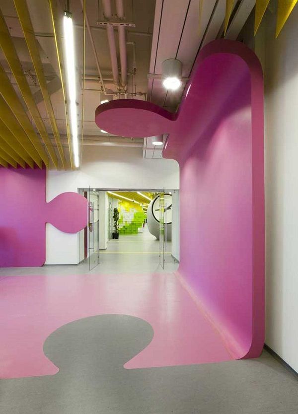 辦公室也能軟妹風(fēng)！粉色少女系辦公室設(shè)計(jì)案例