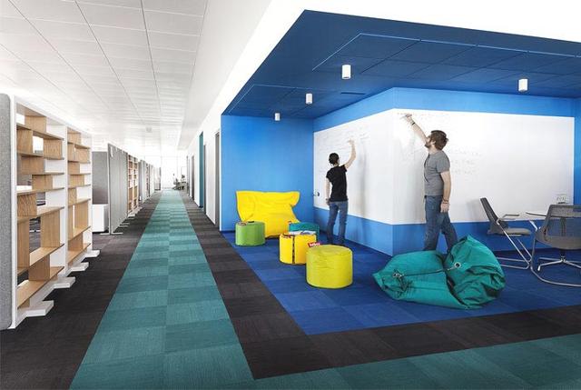 創(chuàng)意+時尚辦公室裝修設(shè)計(jì)案例效果圖