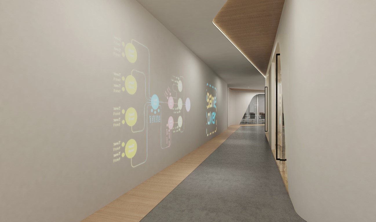 走廊空著?太浪費(fèi)了！辦公樓走廊這樣設(shè)計(jì)美呆了！