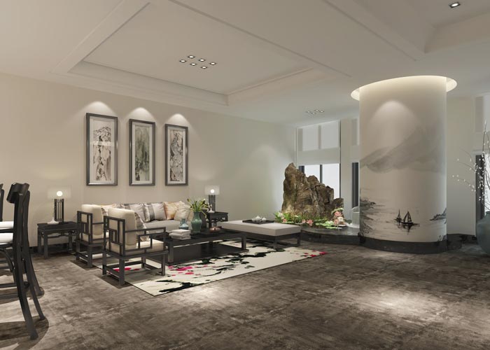 中式風(fēng)格辦公室裝修，展現(xiàn)獨(dú)特的東方美感