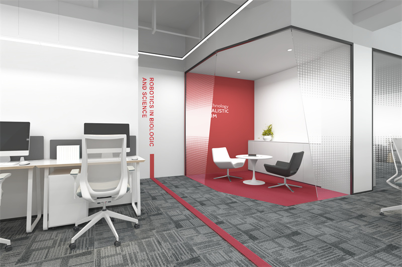 辦公室裝修顏色搭配技巧，辦公室顏色搭配效果圖